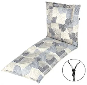 Doppler ELEGANT 2240 - poduška na záhradné ležadlo s podhlavníkom