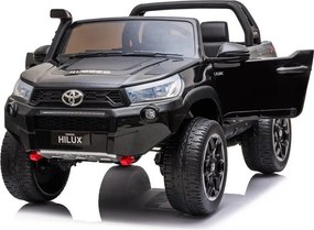 LEAN CARS Toyota Hilux batérie auto čierna maľované
