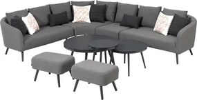 Záhradná zostava MELIA LIKA-TEX® sivá