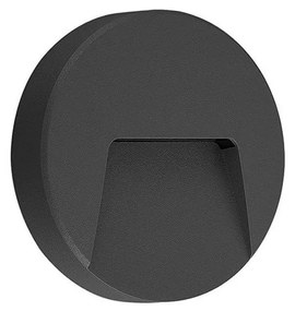 Zambelis E183 - Vonkajšie schodiskové svietidlo LED/3W/230V IP54 antracit