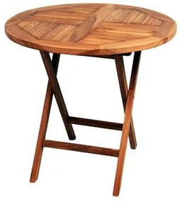 Záhradný set Garth z teakového dreva, 1 stôl + 4 stoličky