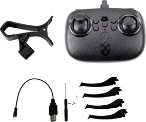 LEAN Toys Dron Y30 na diaľkové ovládanie, LED svetlá, gyroskop, rotácia 360°