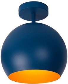 Lucide 45150/01/35 BINK - Zapustené stropné svietidlo - priemer 25 cm - 1xE27 - Modré