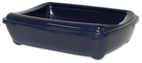 Tmavomodrý mačací záchod 38x49,5 cm Magic Cat Economy – Plaček Pet Products