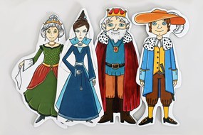 MARIONETINO – Kráľovská sada III – bábky 4 ks