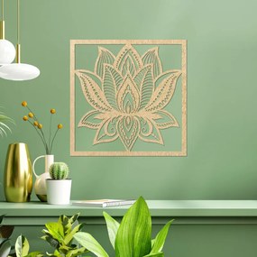 Mandala lotosový kvet štvorec | SENTOP PR0465