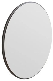 Nástenné zrkadlo OZZE pr. 60 cm čierna