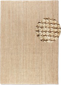 Hanse Home, Kusový koberec Bouclé Jute 105974 Natural Golden, 80x150, béžová, chodba / predsieň