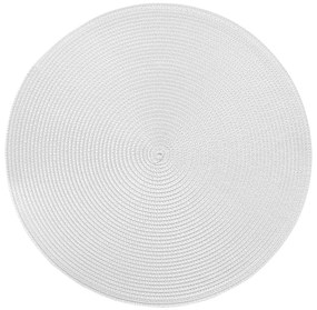 AMBIENTE Prestieranie okrúhle 38 cm – sv. sivá