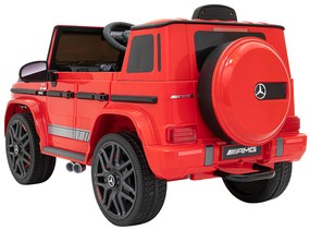 Elektrické autíčko Mercedes AMG G63 - červené