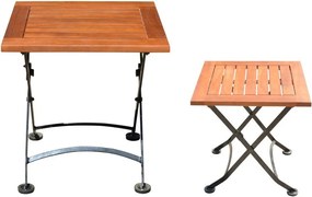 Záhradný jedálenský stôl 45x45 cm Wien – Garden Pleasure