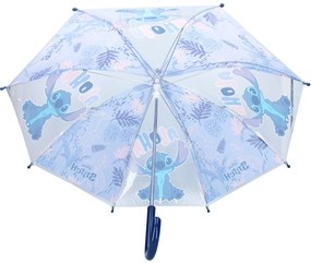 Detský transparentný dáždnik Lilo &amp; Stitch