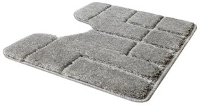 Sada kúpeľňových koberčekov SUPREME LINES línie, sivá