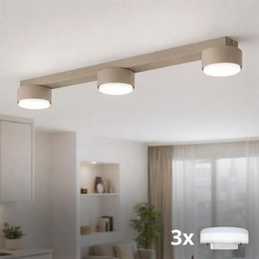 Brilagi - LED bodové svietidlo MONO 3xGX53/13W/230V béžová