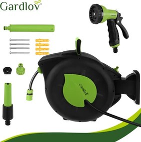 Automatický navijak záhradnej hadice – nástenný navijak s hadicou 30 m