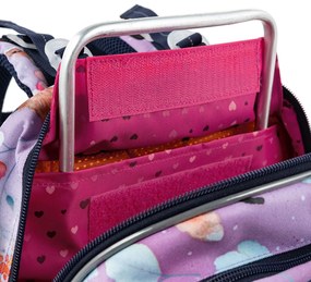 Veľký školský set Topgal COCO 22006 G - školská taška + peračník + vrecko na prezuvky + pláštenka na batoh