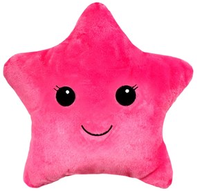 Plyšový vankúš TINY STAR Hviezdička - ružový