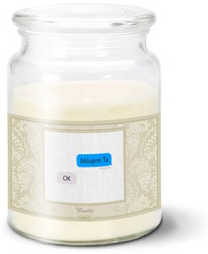 Sablio Sviečka Milujem ťa, OK - 500 g