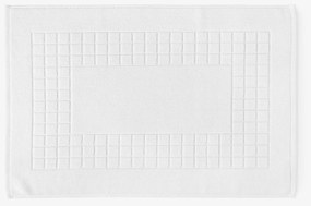 Goldea kúpeľňová froté predložka mozaika – biela 50 x 70 cm