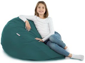 Plyšový sedací vak SAKO modrý