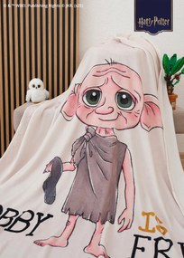 Deka mikroplyš Harry Potter 150 × 200 cm - Dobby