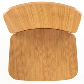 CLARISA BAR 65 DREVENÁ STOLIČKA oak
