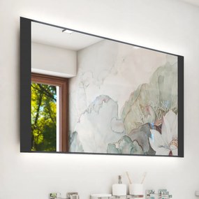 Nimco Čierne LED zrkadlo 800x600 s dotykovým senzorom - ZPC 41003V-90