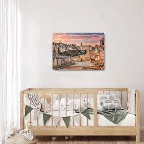 Sklenený obraz - Gravina in Puglia, Taliansko (70x50 cm)