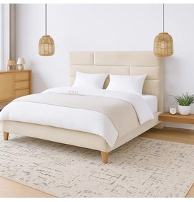 Posteľ čalúnená CALMIRA 180x200 cm s úložným priestorom