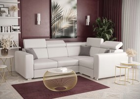 Rohová rozkladacia sedačka s opierkami hlavy RNA01 250 O-sofa