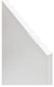 Biely príborník Teulat Doric, šírka 200 cm