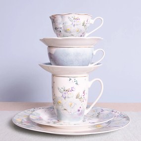Porcelánový dezertný tanier Butterfly - Ø 19*2 cm