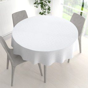 Biante Teflónový okrúhly obrus TF-084 Obdĺžničky na bielom Ø 80 cm