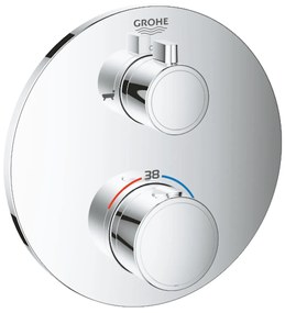 Termostat Grohe Grohtherm bez podomietkového telesa chróm 24077000