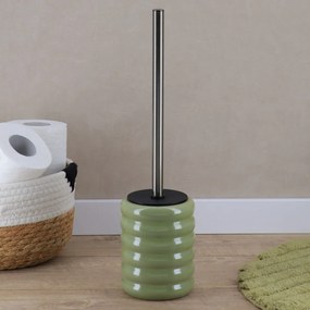WC kefa Olive, olivová/s prvkami vo farbe nerez