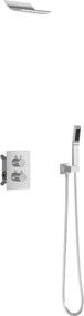 Mexen Salto, podomietková sprchová súprava, chrómová, 7604-02-00