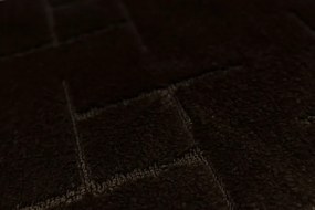 Kúpeľňový koberček TERAMO tmavohnedý