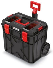 Kufor s kolieskami A, 51 cm, organizér, čierna