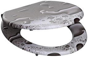 Schütte WC doska s pomalým spúšťaním (kvapky)  (100335885)