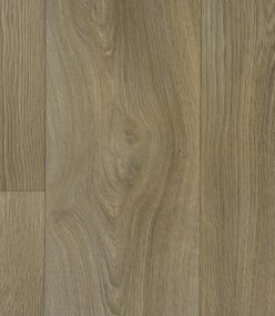 IVC Commercial, PVC podlaha - lino Logitex Ultimate 55 Štokholm T42, na mieru, šíře 2m,4m, hnedá, filc, chodba / predsieň