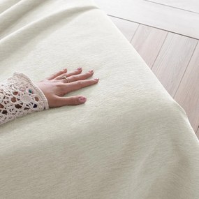 Krémový pléd zo ženilky 220x240 cm Talo – Filumi