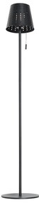 Vonkajšia stojaca lampa čierna vrátane LED 3-stupňovo stmievateľná na solárny pohon - Ferre