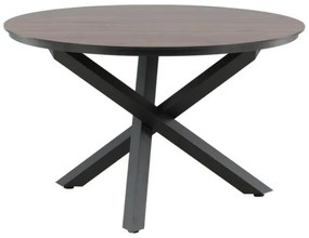 Llama jedálenský stôl hnedý/čierny 120 cm