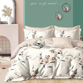 Mikroplyš obliečky Homa MALENA NOSTALGIA 7-dielna sada 140x200 cm