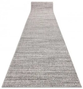 Behúň SIZAL FLOORLUX vzor 20389 strieborný / čierny