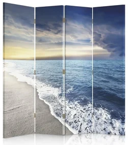 Gario Paraván Oblaky na nábreží Rozmery: 145 x 170 cm, Prevedenie: Klasický paraván