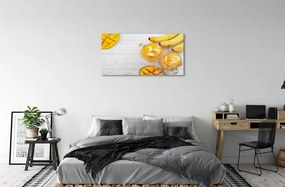 Obraz plexi Mango banán smoothie 100x50 cm