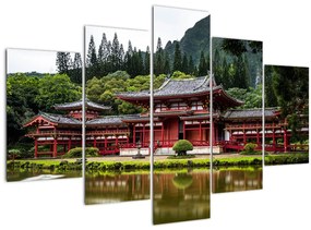 Obraz - Budhistický kláštor (150x105 cm)