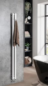Sapho Sapho, PILON vykurovacie teleso 122x1800mm, so 2 háčikmi, bielá matná, IZ125T