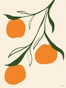 Plagát 30x40 cm Orange – Anna Mörner – The Poster Club